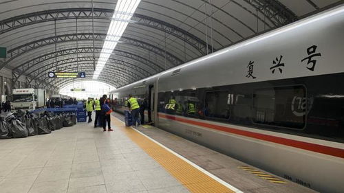 往返武漢北京,湖北開通全國首條高鐵貨運專列