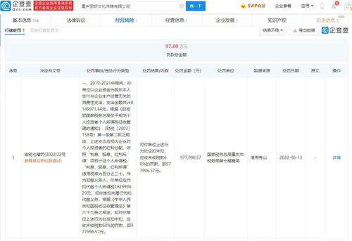 袁冰妍關(guān)聯(lián)公司偷漏稅被罰97.8萬,目前袁冰妍退出該公司