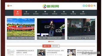 織夢cms響應式新聞博客資訊類自適應整站源碼