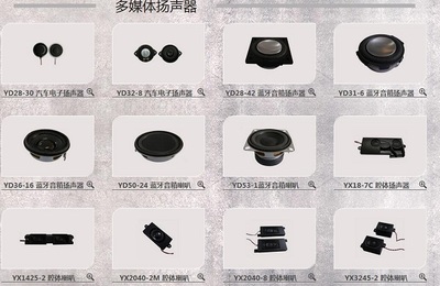 多媒體揚(yáng)聲器上個(gè)參數(shù)值代表的含義