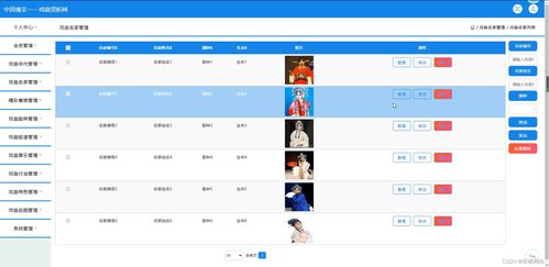 ssm jsp計算機(jī)畢業(yè)設(shè)計中國瑰寶 戲曲賞析網(wǎng)92n88